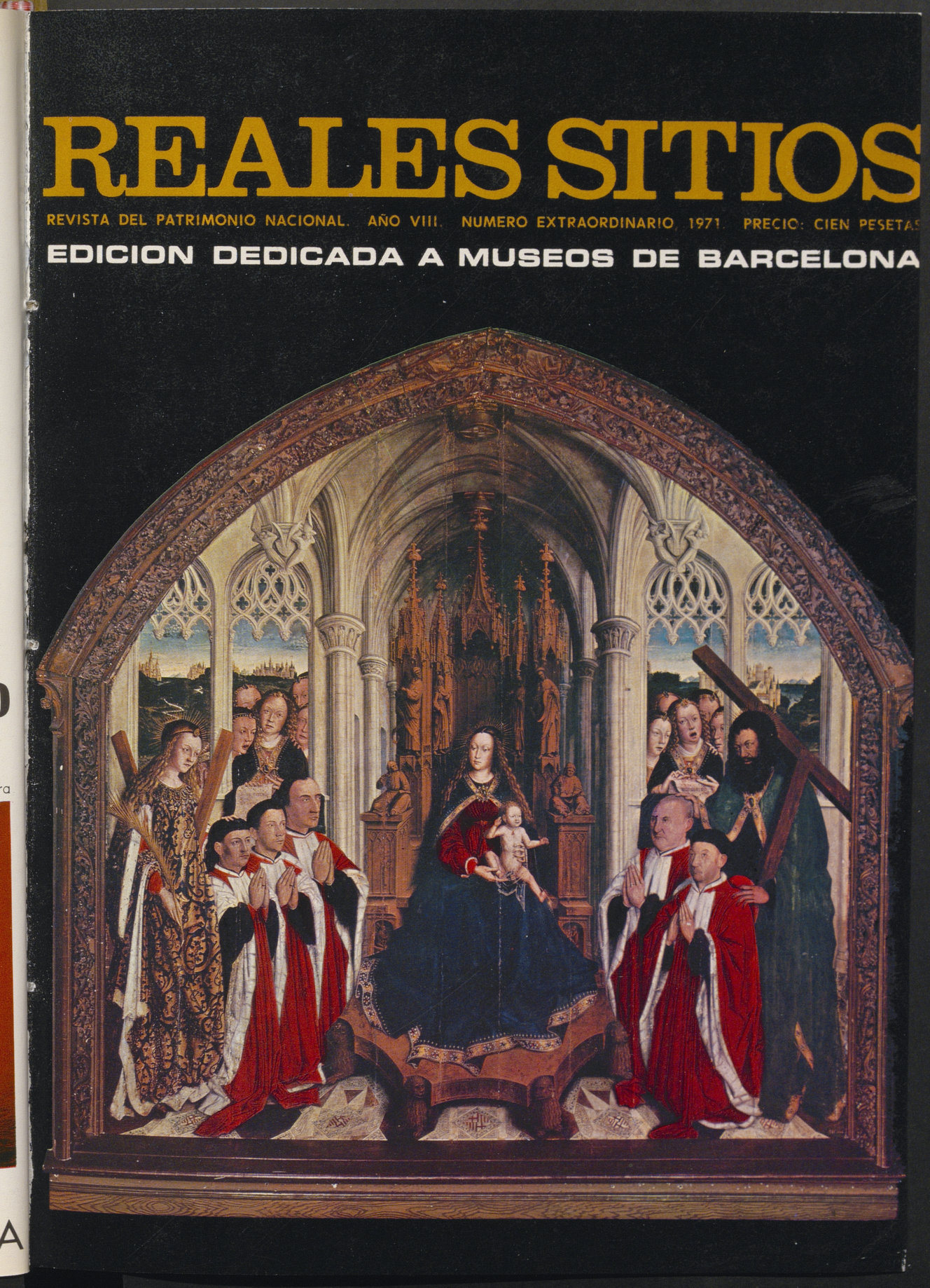 Cubierta. Reales Sitios. vol. 8, no 1, 1971