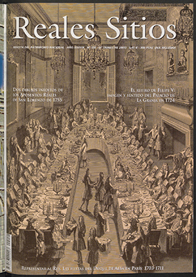 Cubierta. Reales Sitios. vol. 38, no 150, 2001