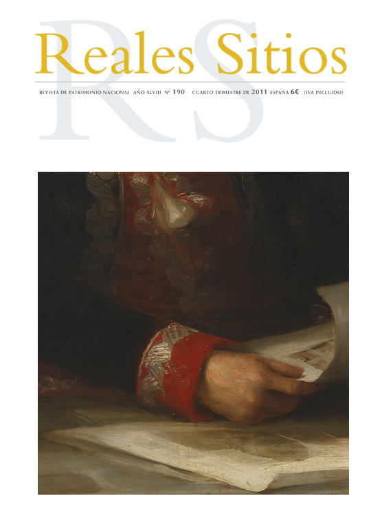 Cubierta. Reales Sitios. vol. 48, no 190, 2011