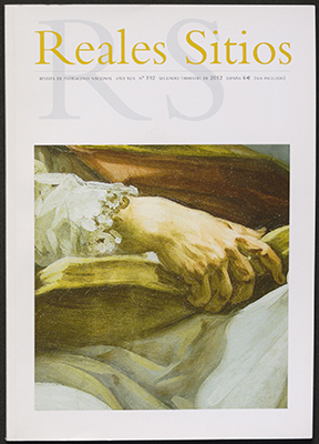 Cubierta. Reales Sitios. vol. 49, no 192, 2012